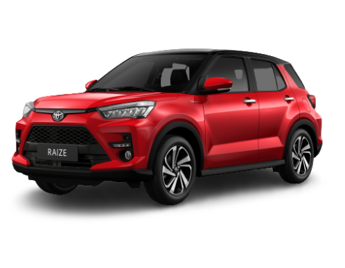 Raize 1.0 Turbo (Trắng ngọc trai & các màu nóc đen)